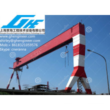 ship building application dual girder gantry crane